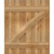 Ekena Millwork Joined Board-n-Batten Shutters w/Z-Bar, Rough Sawn Western Red Cedar, 26 7/8W x 32H, PR RBJ06Z26X032RWR - alternate 5
